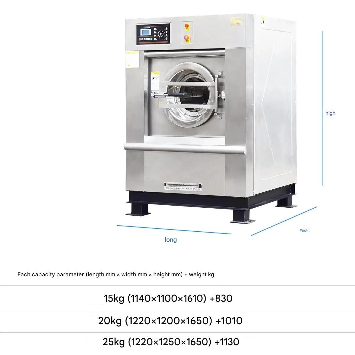 Heavy Equipment Washing - Extractor de lavadora Industrial pesado de