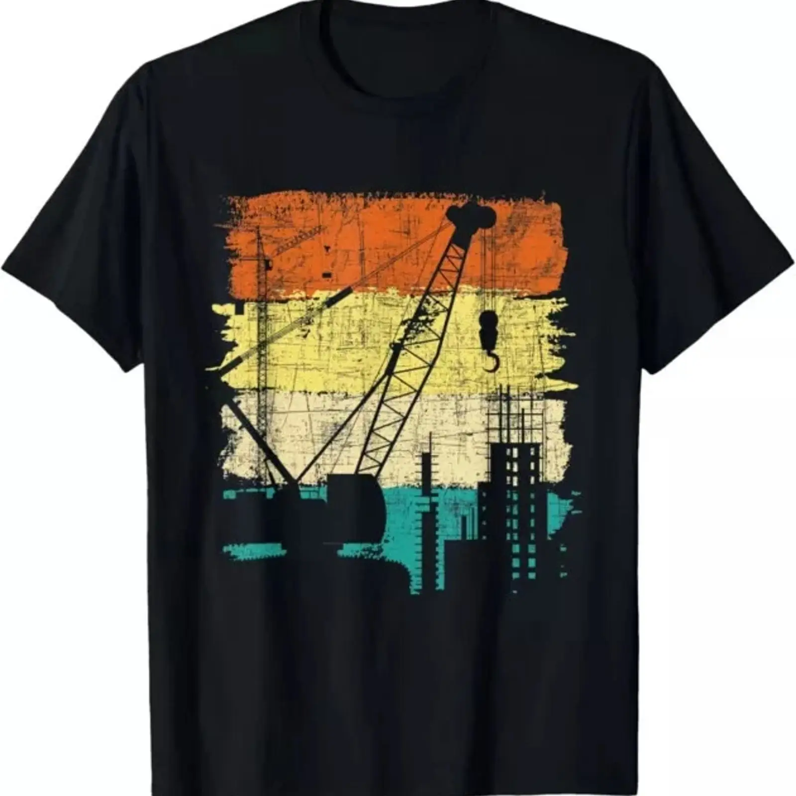 Heavy Equipment Washing - Camiseta Retro para Operador de Grúa,
