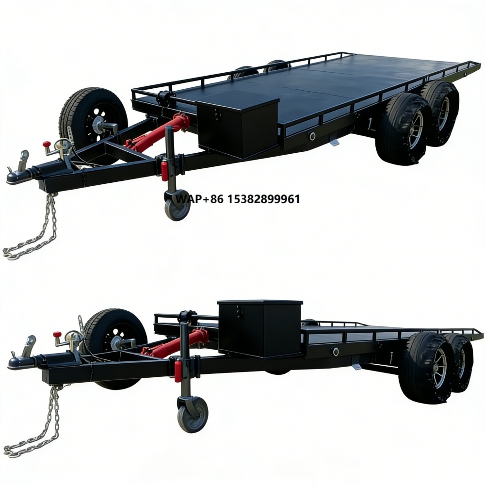 Heavy Equipment Haulers - Remolque de Acero de Doble Eje
