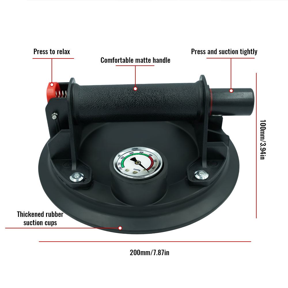 Ventosa de vacío de 8 pulgadas - Heavy Equipment Glass reseña y precio