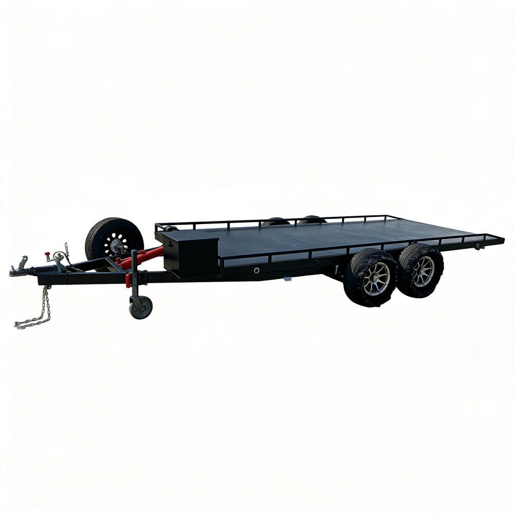Remolque de Acero de Doble Eje - Heavy Equipment Haulers reseña y precio