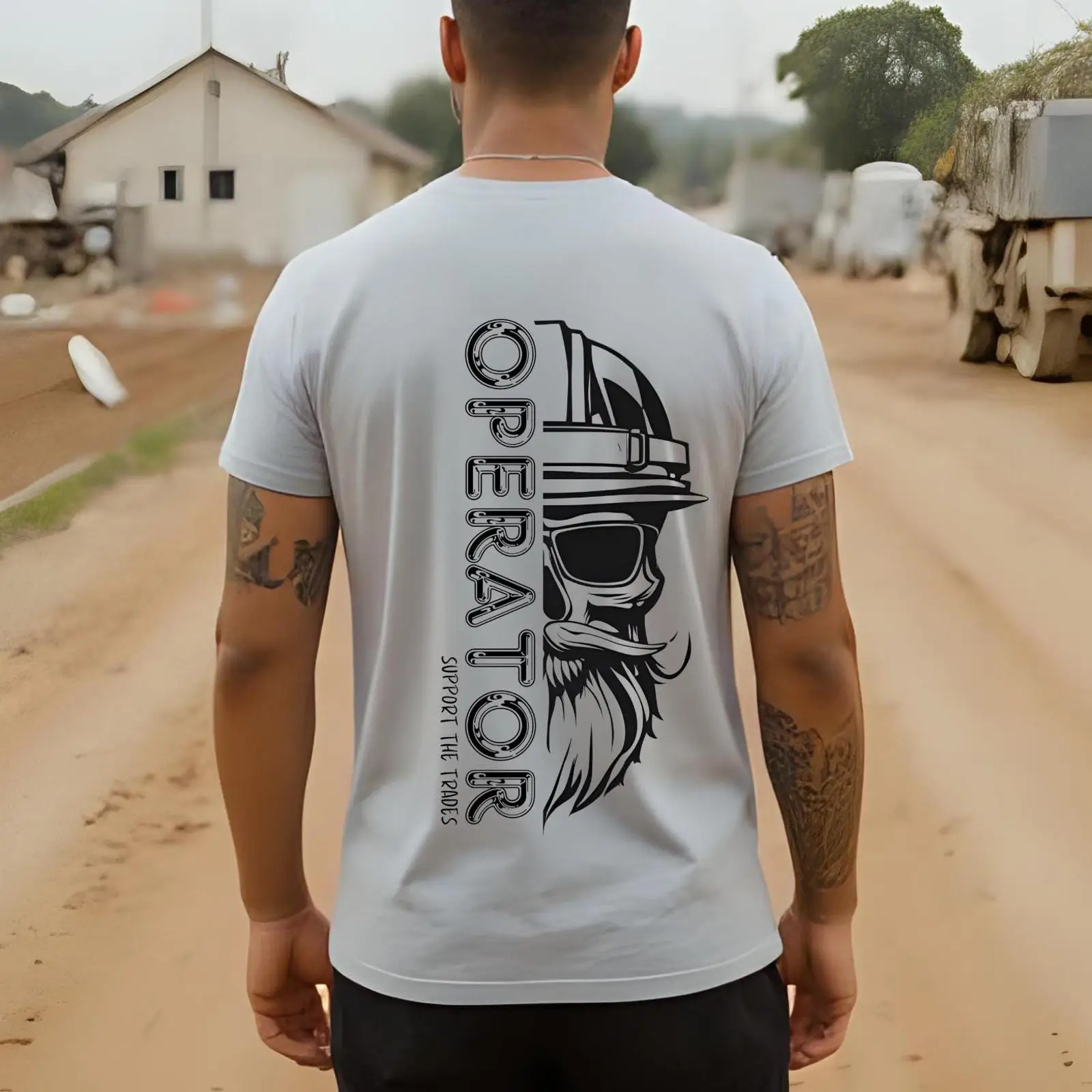 Camiseta para operador de maqu - Heavy Equipment Washing reseña y precio