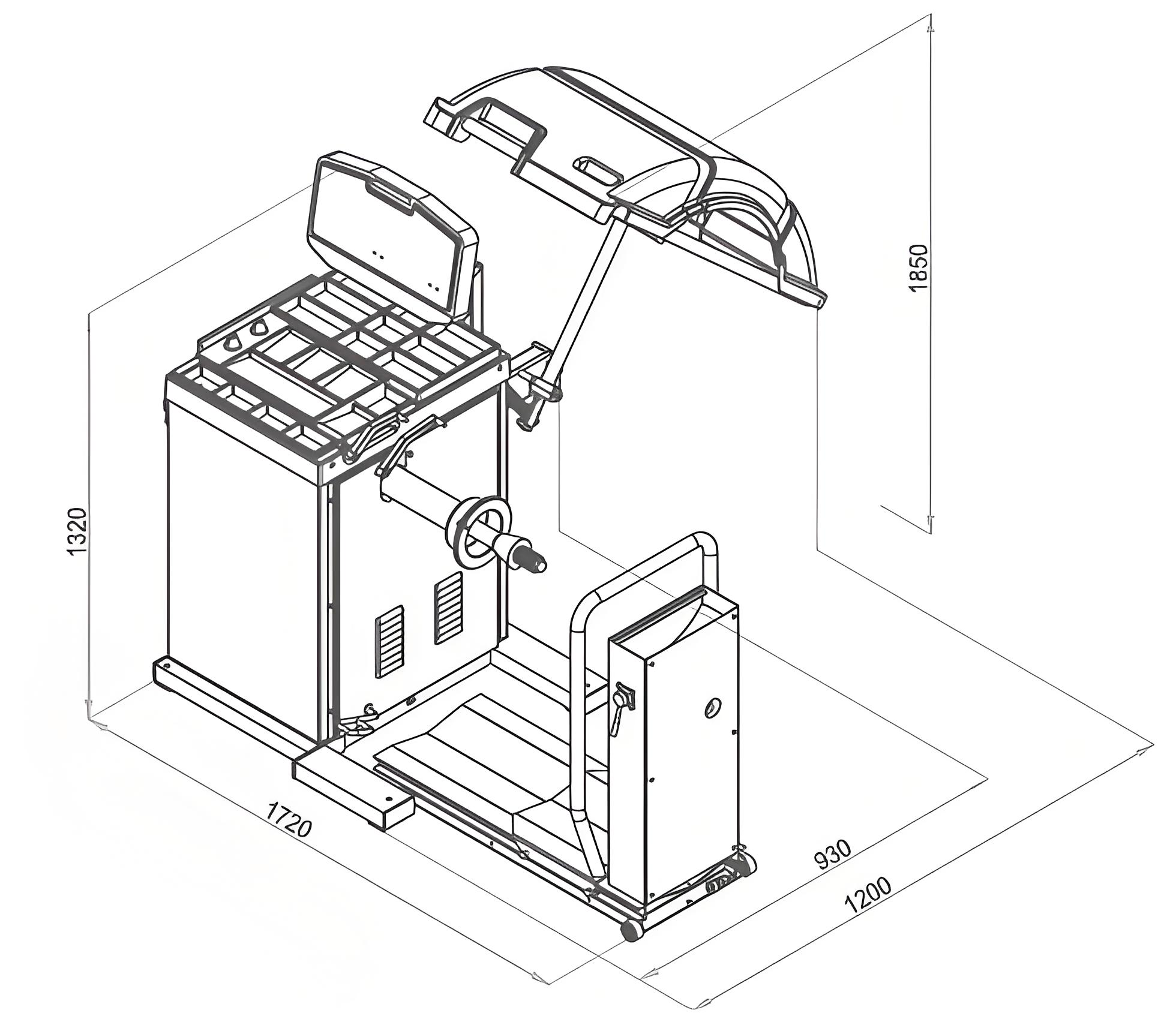 Máquina de Equilibrado de Rued - Heavy Equipment Sales reseña y precio
